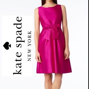 $375 Kate Spade “Jillian” Pink Silk Dress 12